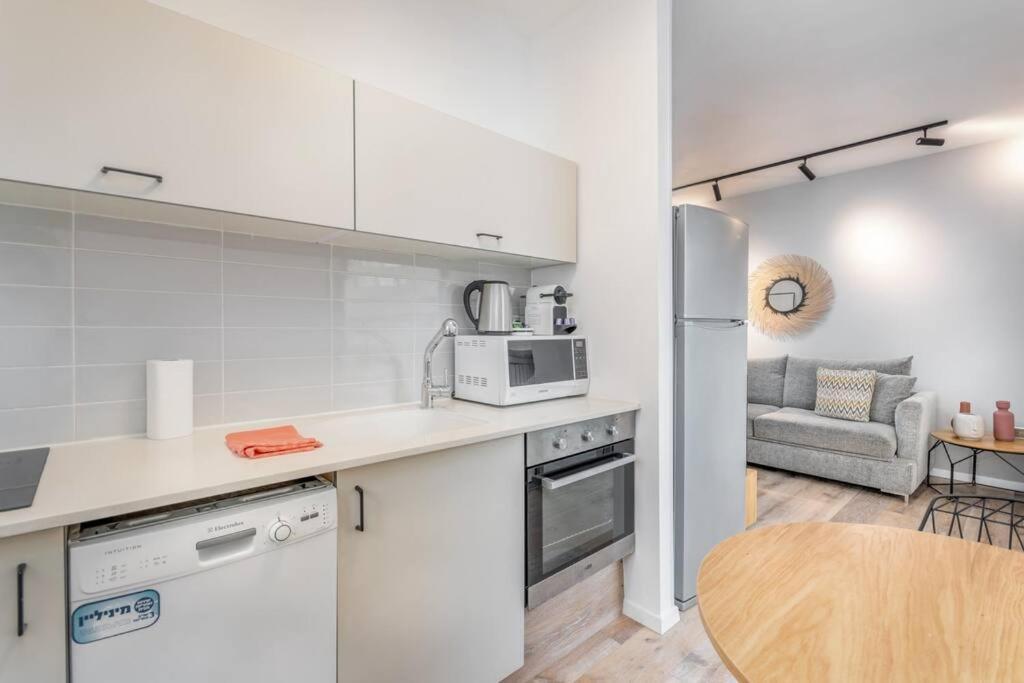 Bograshov Area - Cosy Apart' Hotel Close To The Beach تل أبيب المظهر الخارجي الصورة